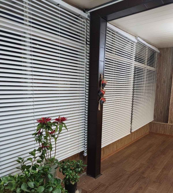 اجرای پرده کرکره برقی پروژه کن سولقان | پرده از نو