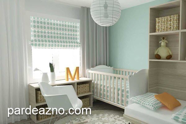 خرید بهترین پرده اتاق کودک در زعفرانیه | پرده از نو